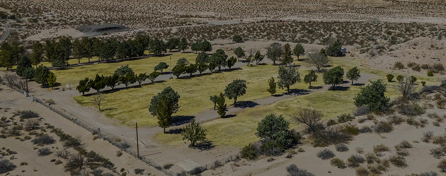 view of the Vista Memory Gardens Cemetery